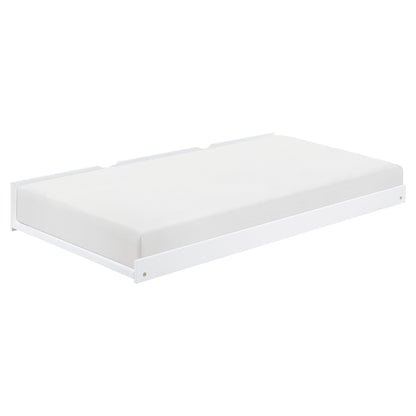 Galen Twin Bookcase Corner Platform Bed with Twin Trundle