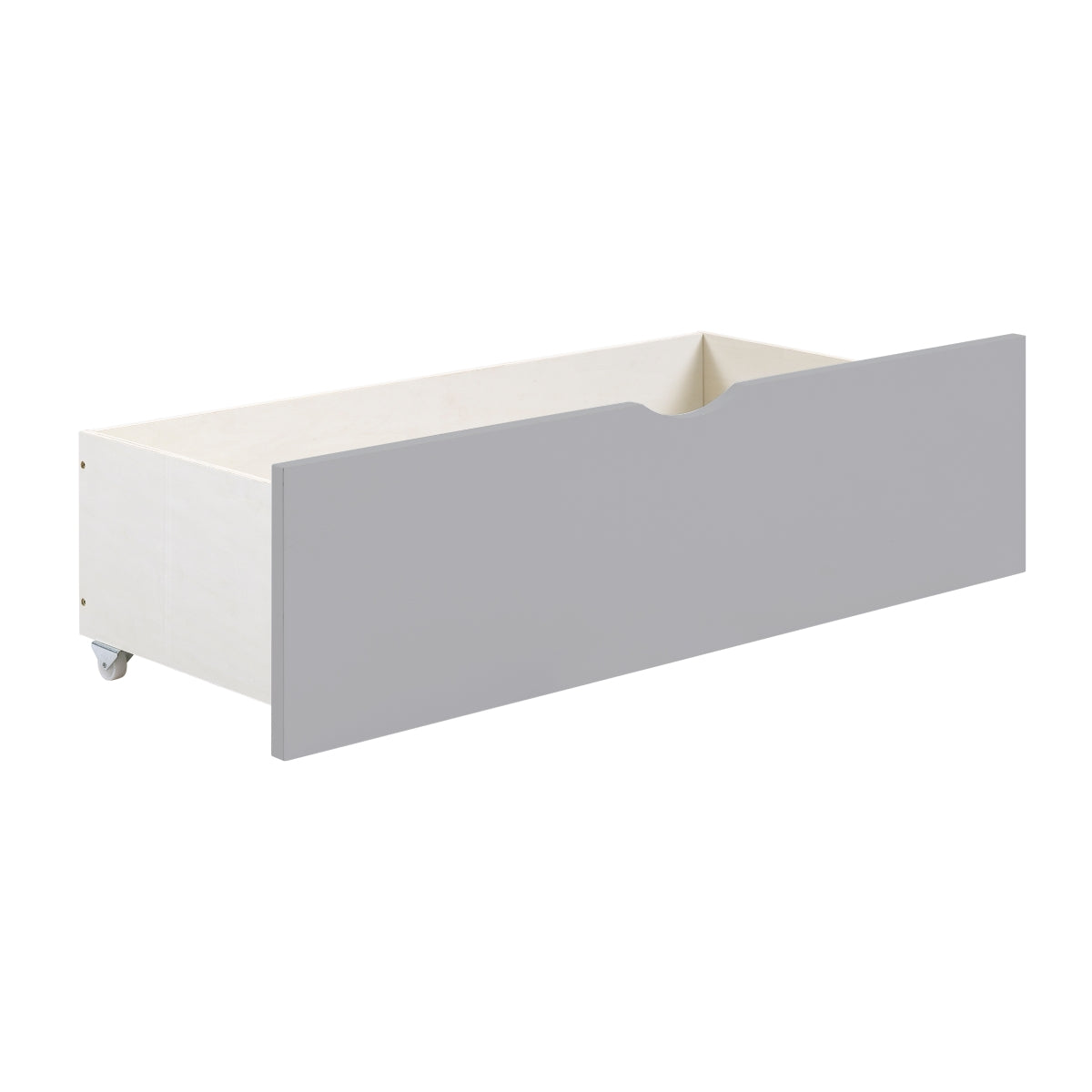 Orion Twin Bookcase Platform Bed with Storage Boxes