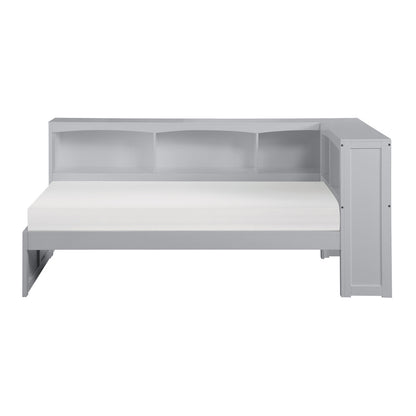 Orion Twin Bookcase Corner Platform Bed
