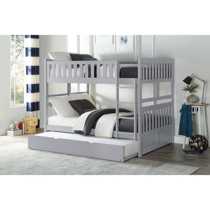 Orion Full/Full Bunk Bed with Twin Trundle