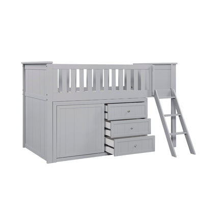 Orion Low Loft Bunk with Dresser