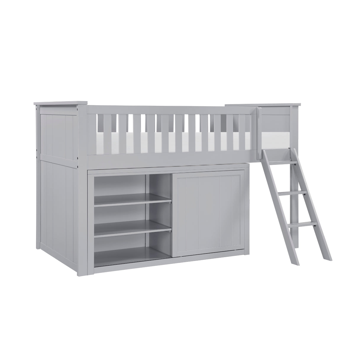 Orion Low Loft Bunk with Dresser