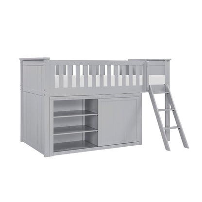 Orion Low Loft Bunk with Dresser