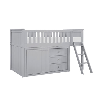 Orion Low Loft Bunk with Dresser