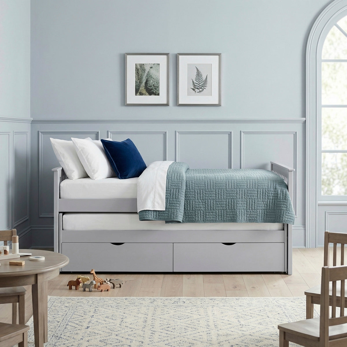 Orion Twin/Twin Bed with Storage Boxes