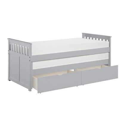 Orion Twin/Twin Bed with Storage Boxes