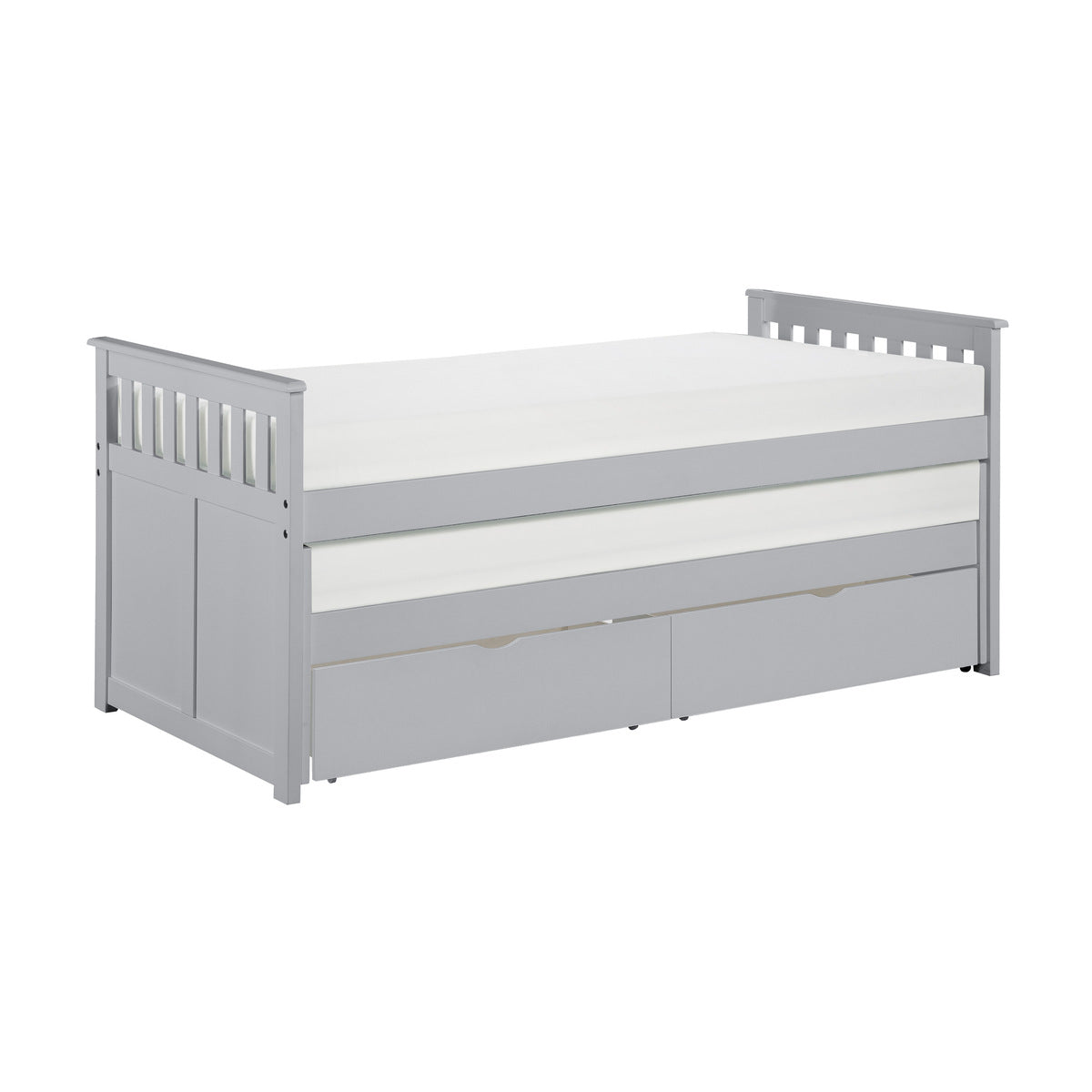 Orion Twin/Twin Bed with Storage Boxes