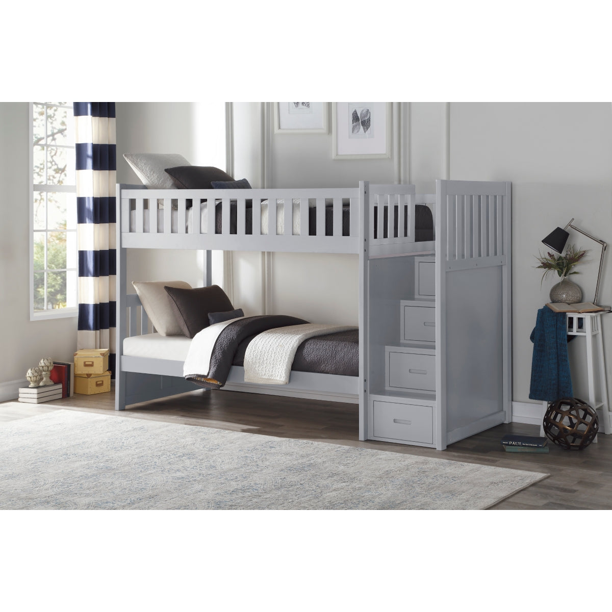Orion Twin/Twin Step Bunk Bed