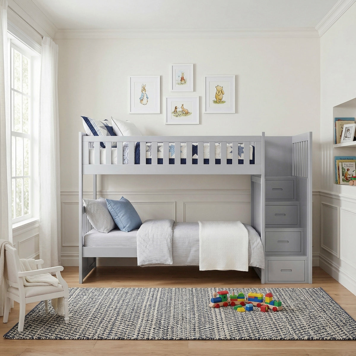 Orion Twin/Twin Step Bunk Bed
