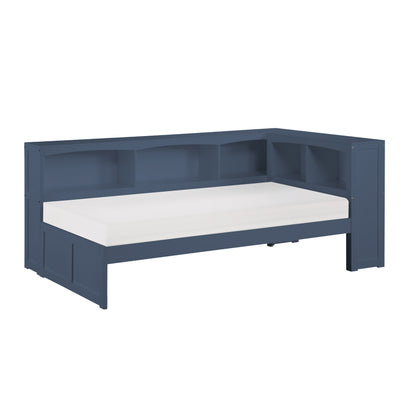 Nora Twin Bookcase Corner Platform Bed
