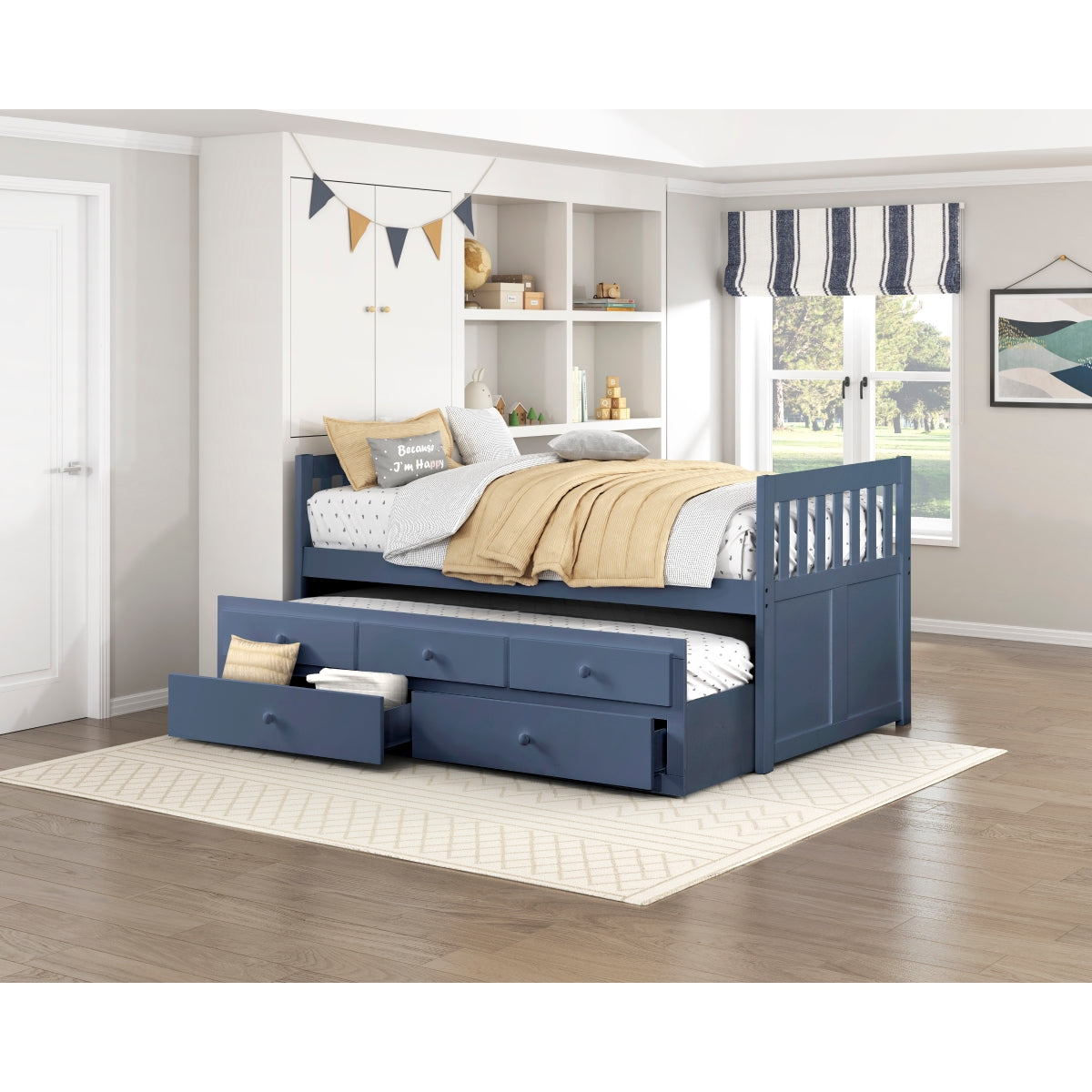 Nora Twin/Twin Trundle Bed