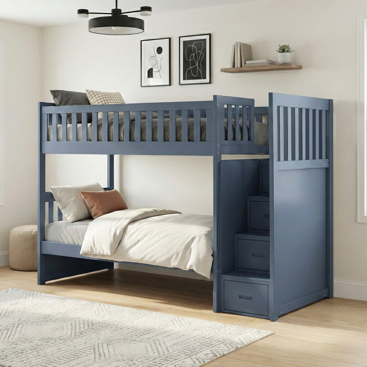 Nora Twin/Twin Step Bunk Bed