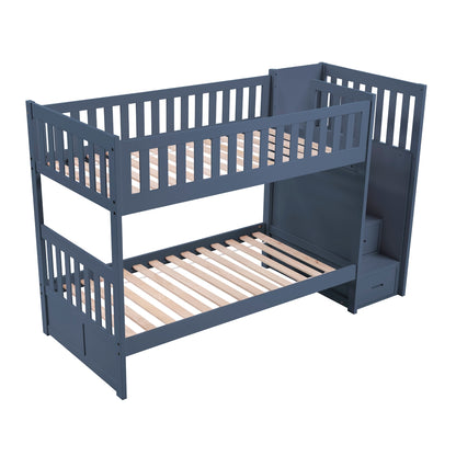 Nora Twin/Twin Step Bunk Bed