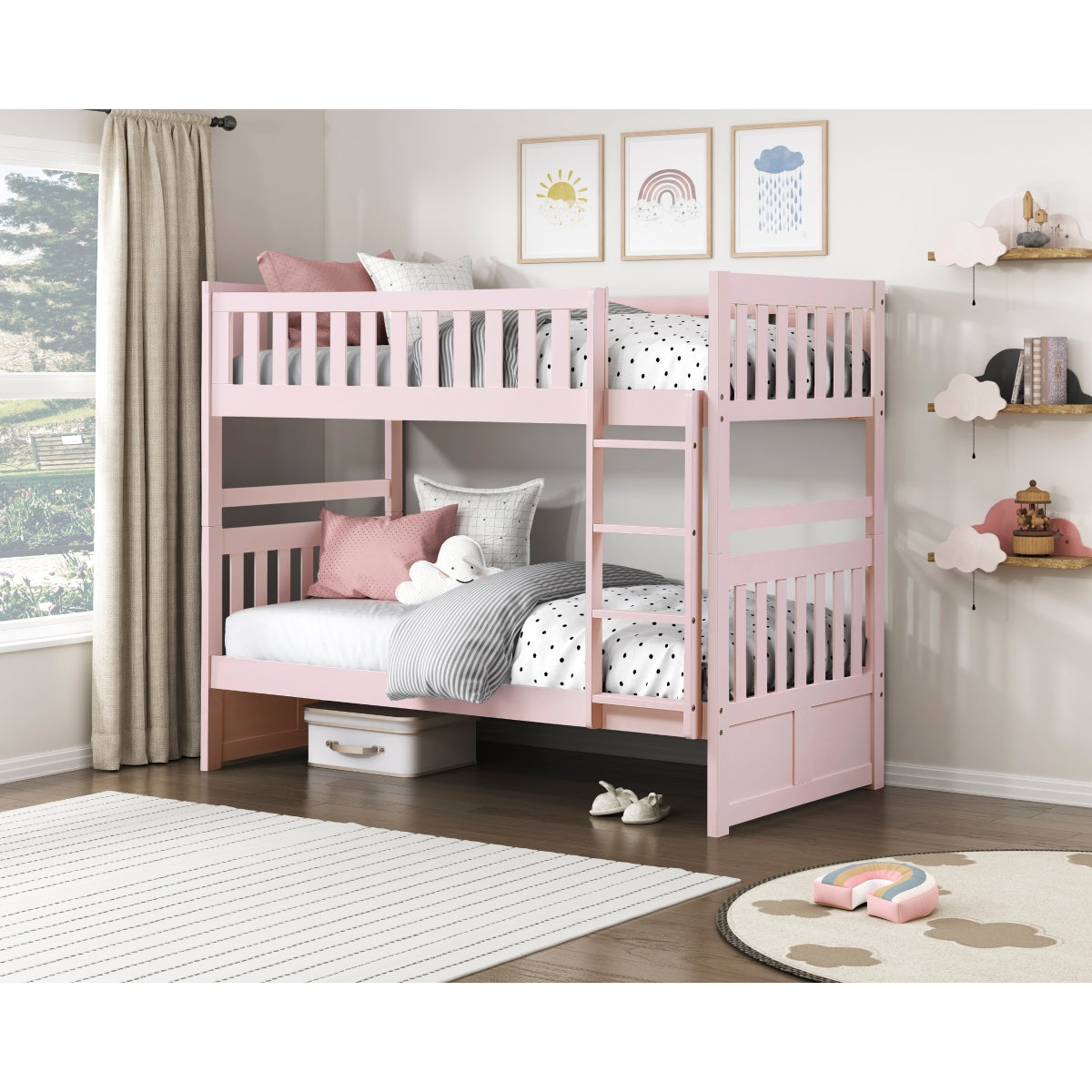Twin/Twin Bunk Bed
