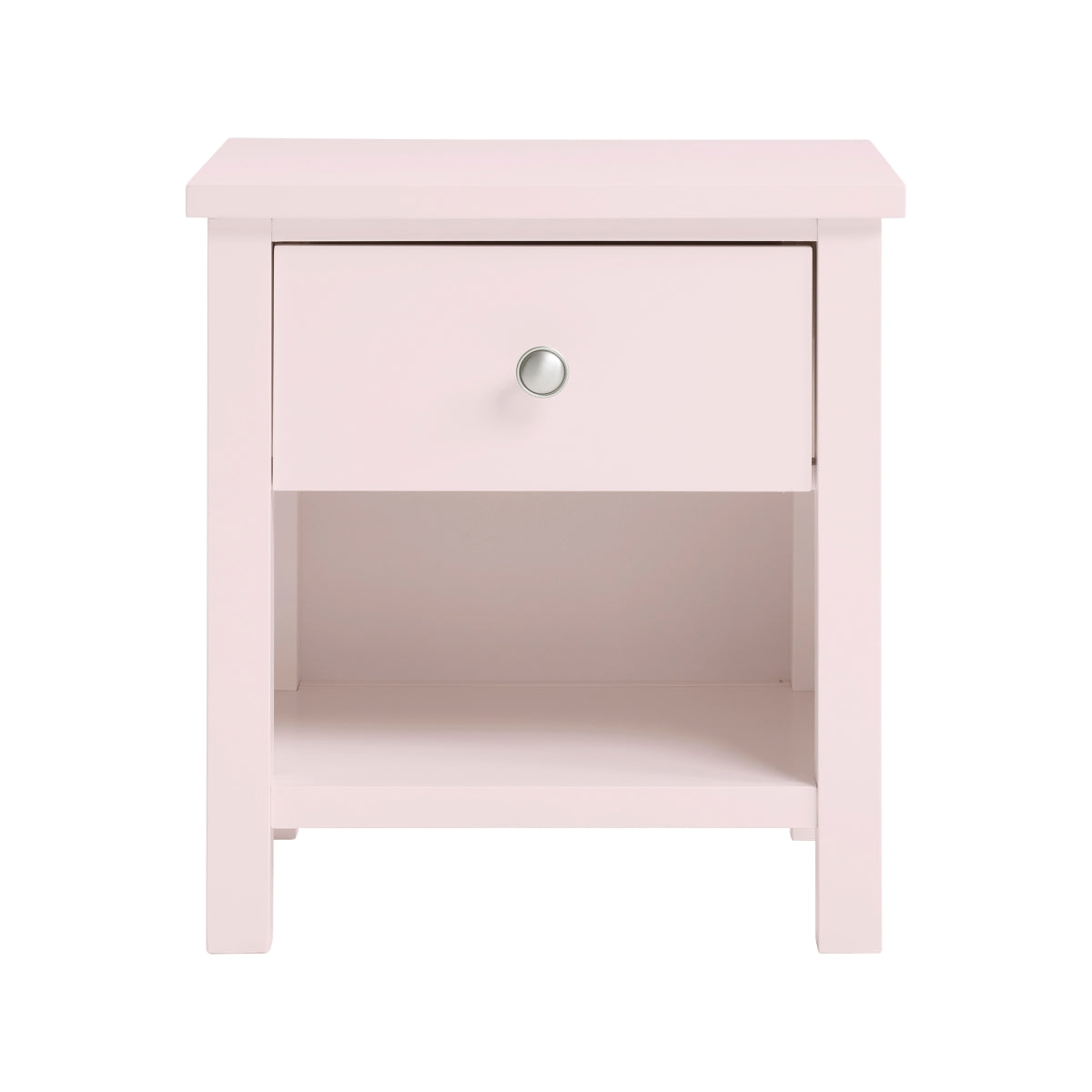 Night Stand, 1 Drawer, Pink