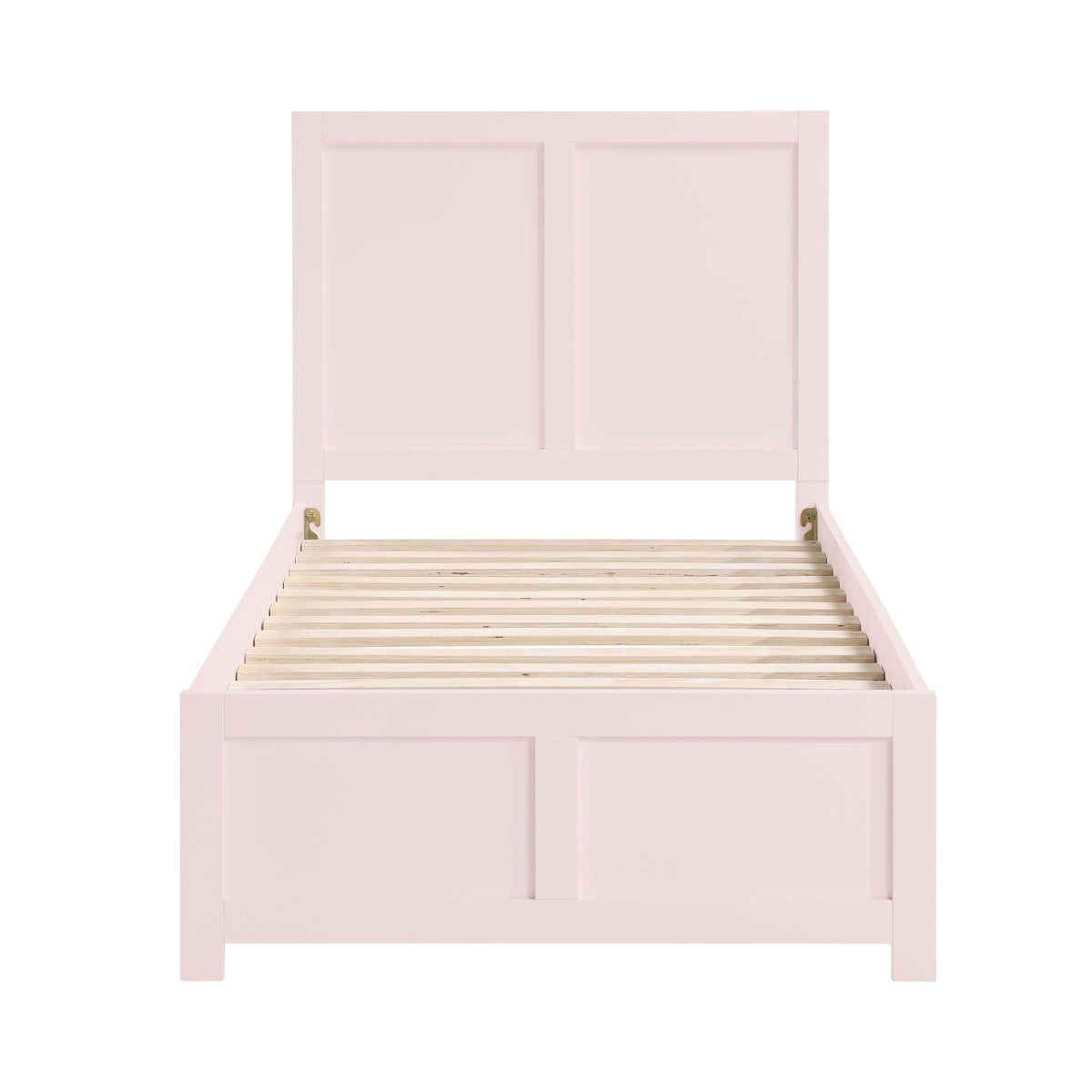 Twin Plfm Bed, Pink