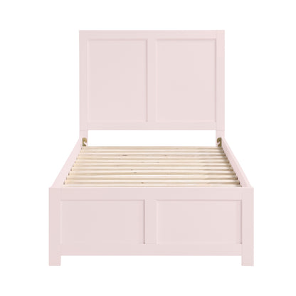 Twin Plfm Bed, Pink