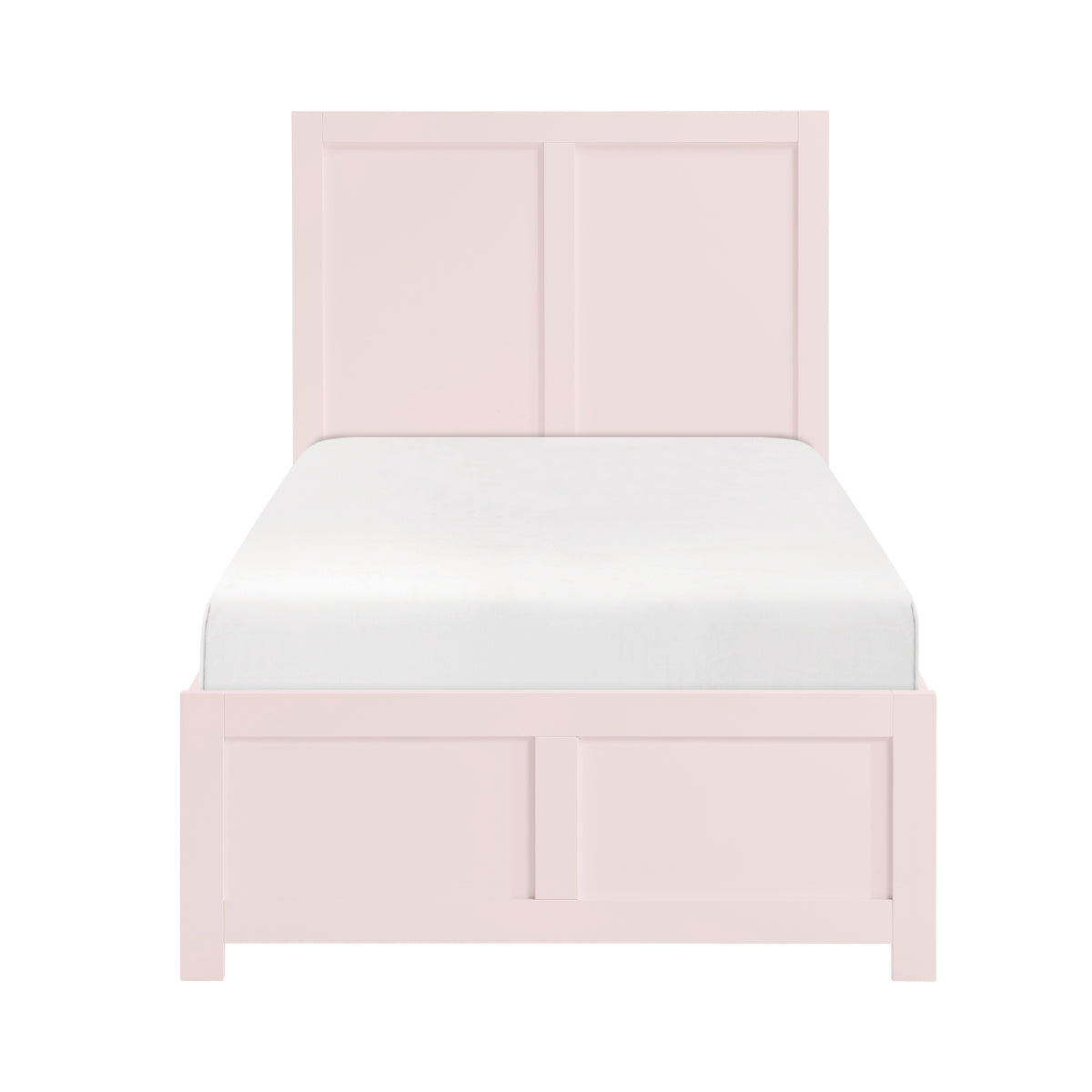Twin Plfm Bed, Pink