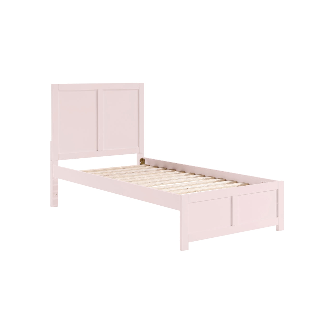 Twin Plfm Bed, Pink