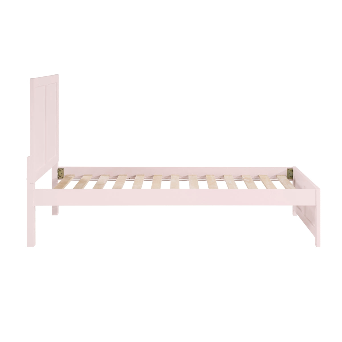 Twin Plfm Bed, Pink