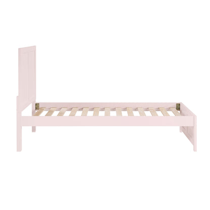 Twin Plfm Bed, Pink