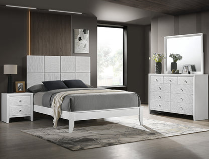 Denker-Evan White Bedroom Group (SETB4712)