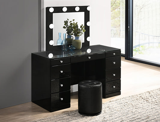 Avery/Luxo Vanity Black (B4850BK-4852-11)