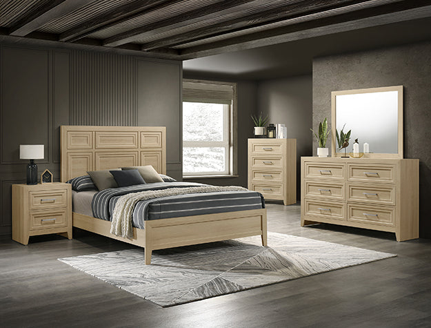 Lorraine Bedroom Group Natural (SETB6630)