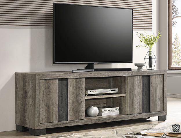 Rangley Tv Stand-Grey/Brown (B6830-99)