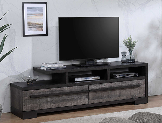 Remington Tv Stand Gray/Ebony (B8160-9)