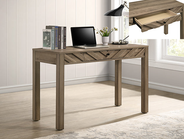Valor Writing Desk-Light Brown (B9332-DESK)