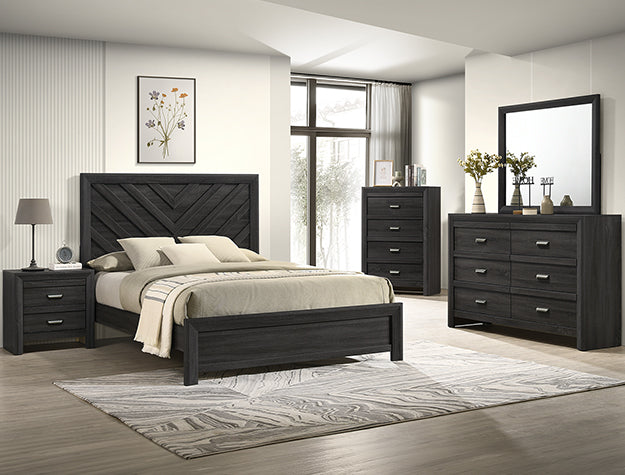 Valor Bedroom Group Black (SETB9338)