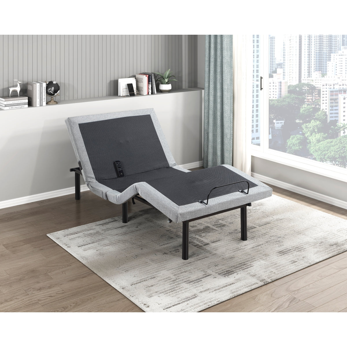 Flex Power Head and Foot Adjustable Bed Frame with Massage, Zero Gravity, Charging Ports and Nightlight