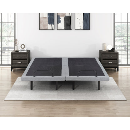 Flex Split Eastern King Power Heads and Foot Adjustable Bed Frames with Massage, Zero Gravity, Charging Ports and Nightlight