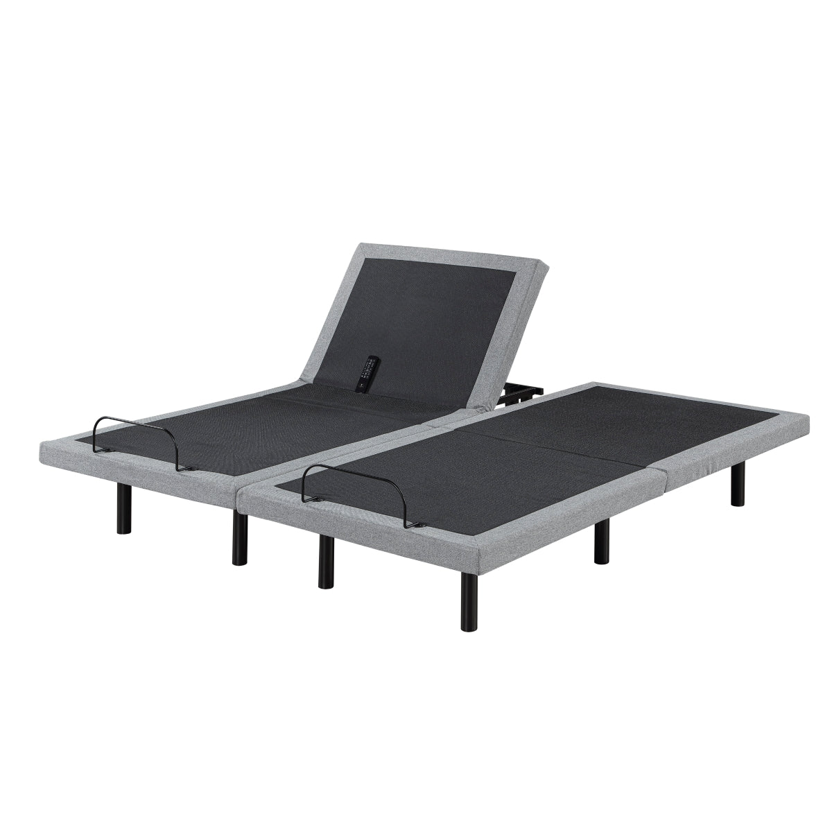 Flex Split Eastern King Power Heads and Foot Adjustable Bed Frames with Massage, Zero Gravity, Charging Ports and Nightlight
