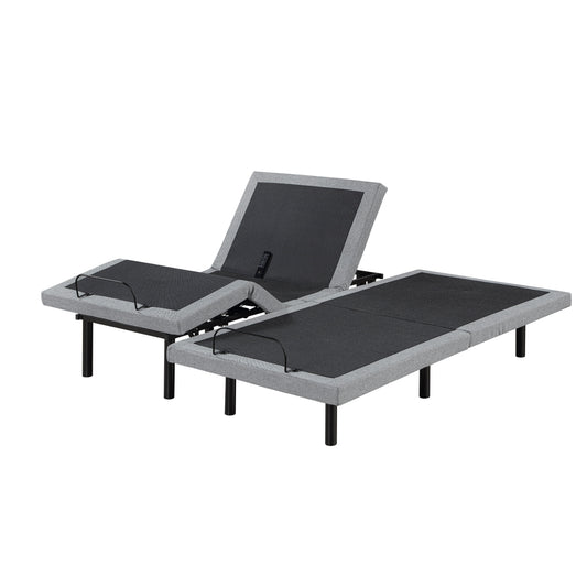Flex Split Eastern King Power Heads and Foot Adjustable Bed Frames with Massage, Zero Gravity, Charging Ports and Nightlight