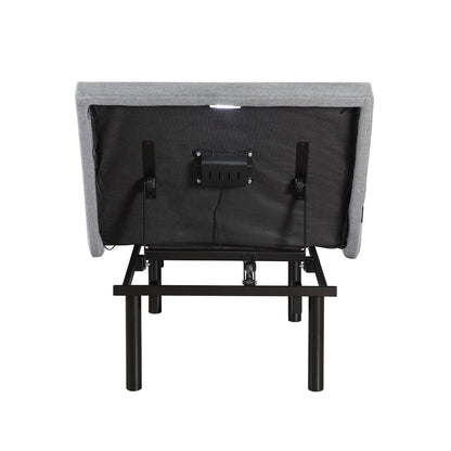 Flex Power Head and Foot Adjustable Bed Frame with Massage, Zero Gravity, Charging Ports and Nightlight
