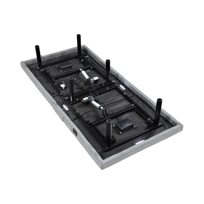 Flex Power Head and Foot Adjustable Bed Frame with Massage, Zero Gravity, Charging Ports and Nightlight