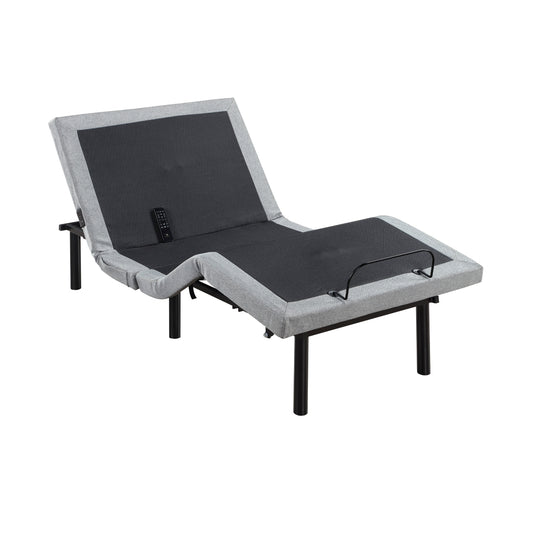 Flex Power Head and Foot Adjustable Bed Frame with Massage, Zero Gravity, Charging Ports and Nightlight