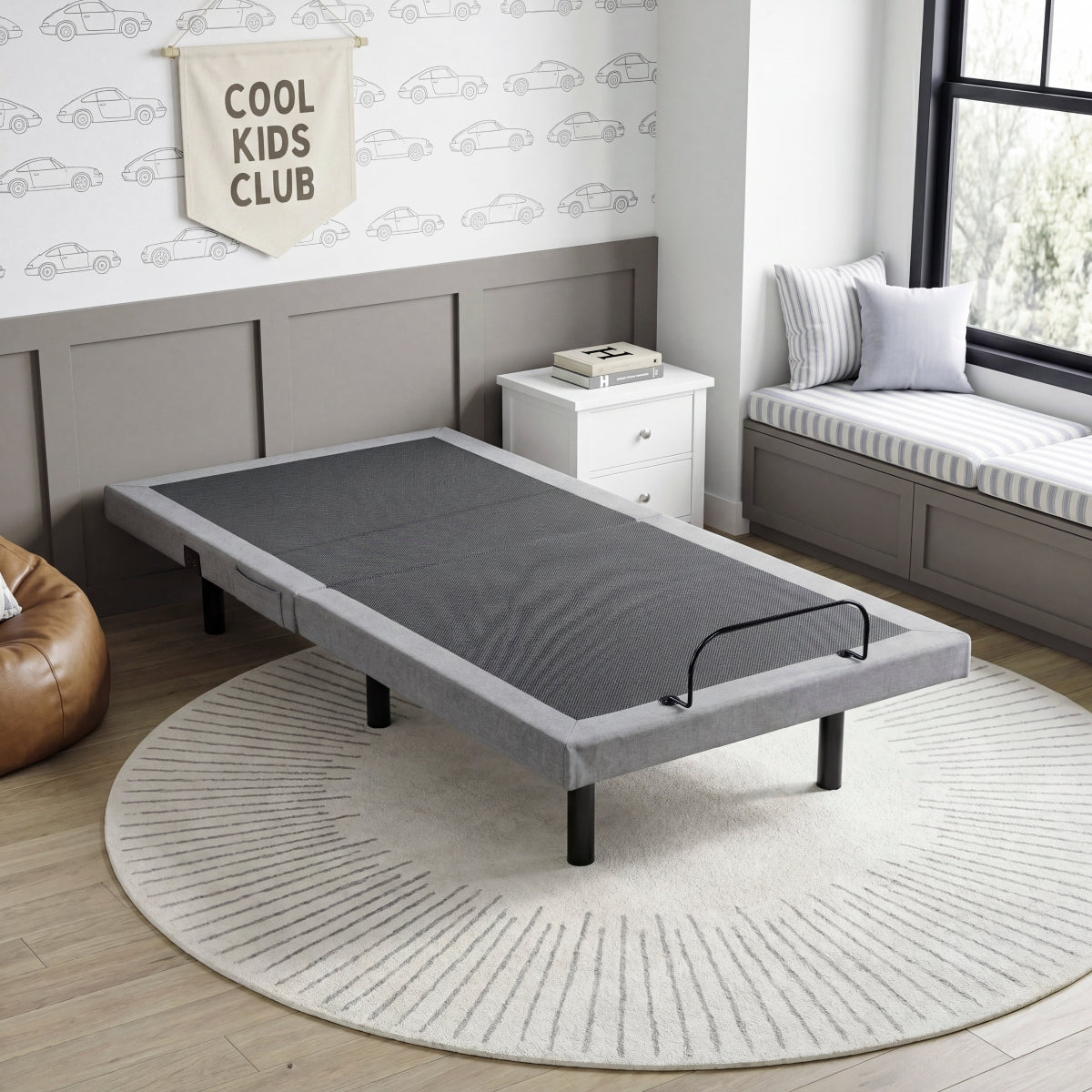 Flex Power Head and Foot Adjustable Bed Frame with Massage, Zero Gravity, Charging Ports and Nightlight