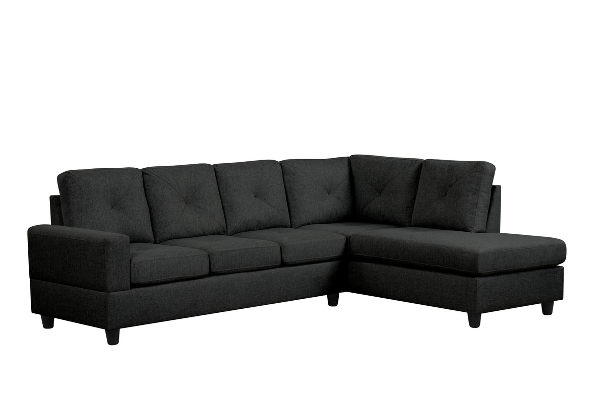 Desmond Sectional (Black)
