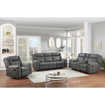 Fresno Glider Recliner , Gray