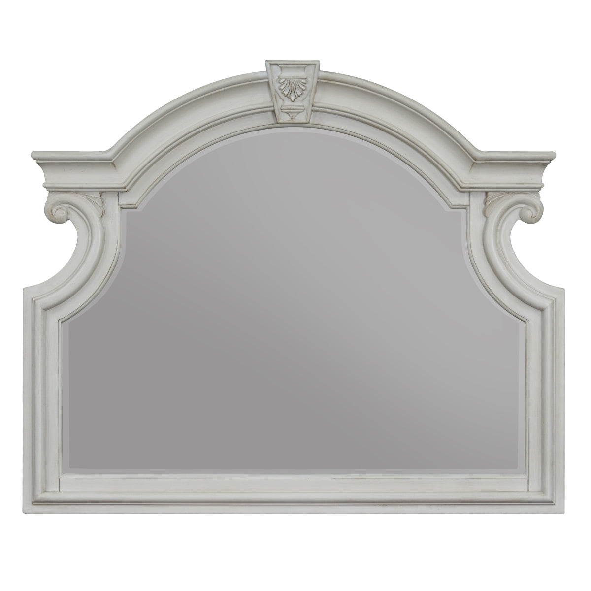 Elbert Mirror, White