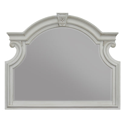 Elbert Mirror, White