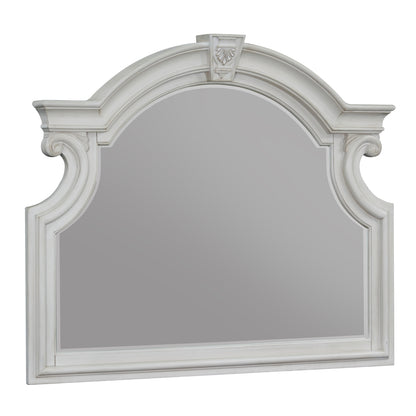 Elbert Mirror, White