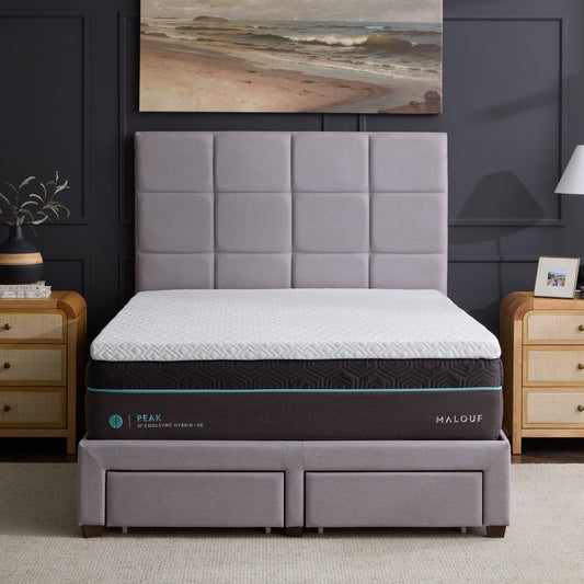 2.5" Gel Memory Foam Mattress Topper