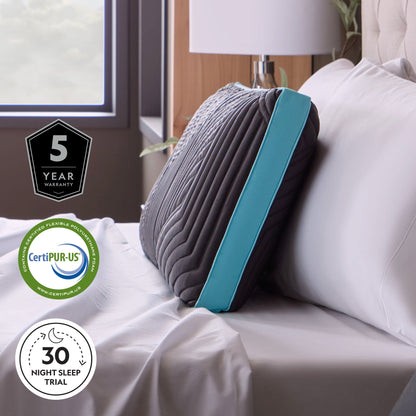 Ice Cloud® + OmniPhase® Low Loft Pillow