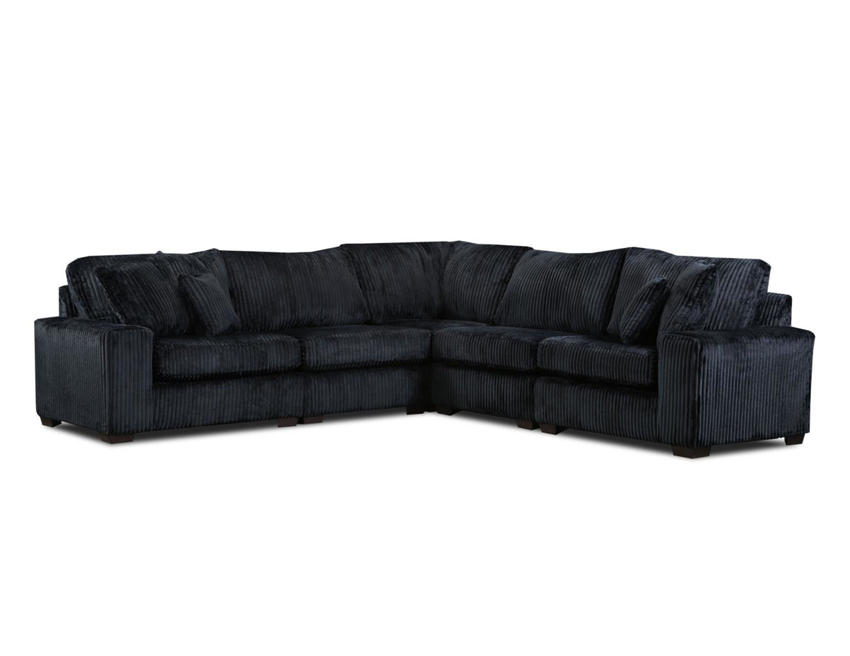 Libby Sectional Black Option 6