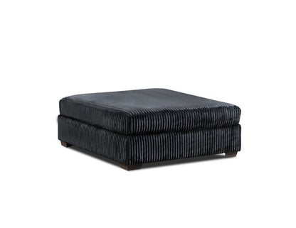 Libby Sectional Black Ottoman