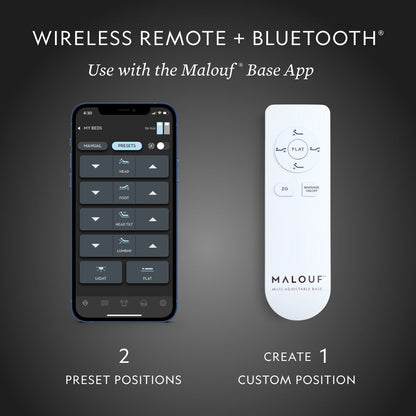 M455 Smart Adjustable Bed Base